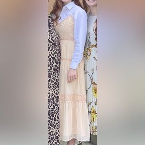 ASOS PEACH DRESS SZ 6